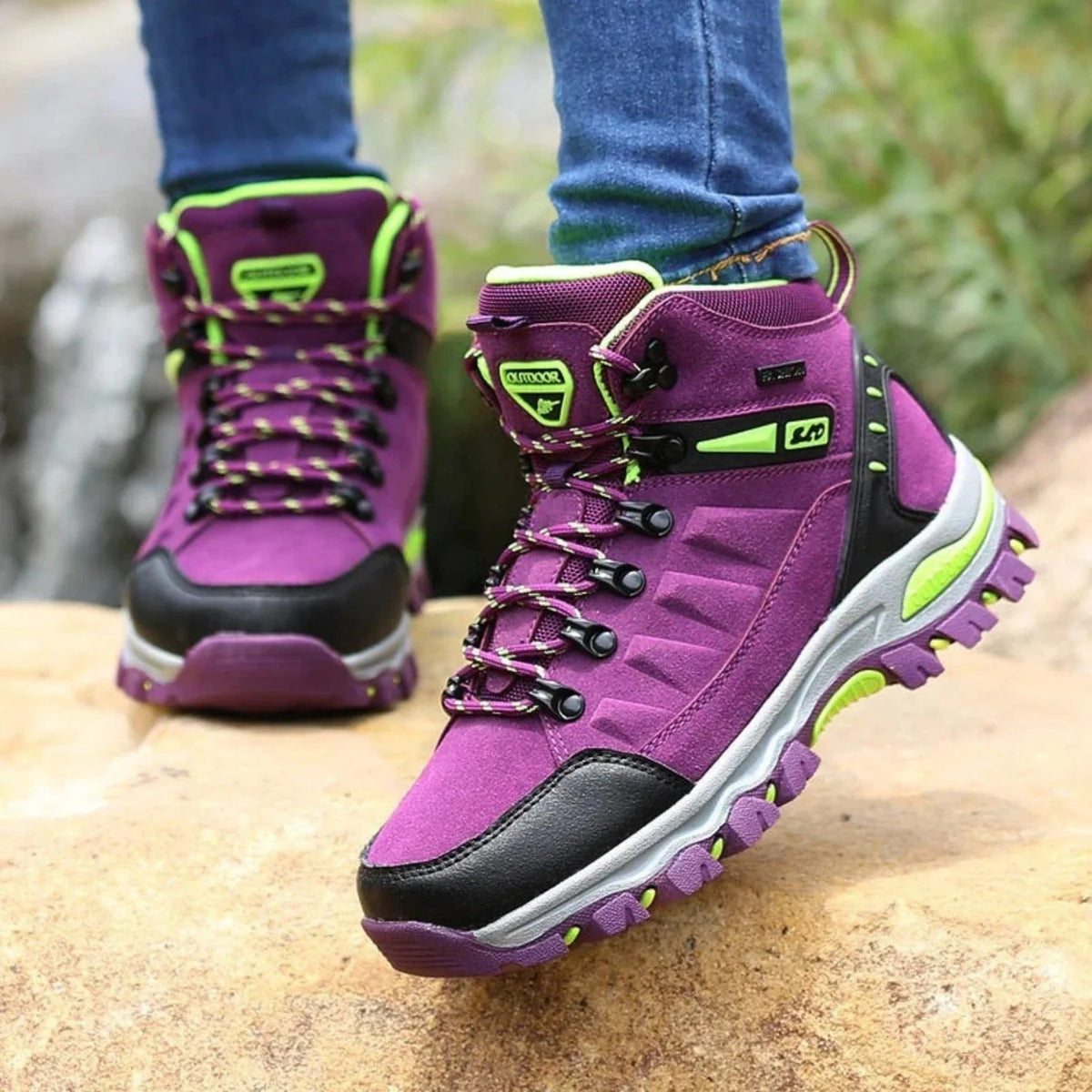 Stevige wandelschoenen voor dames