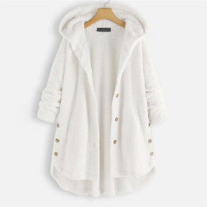Stijlvol fleece jack met capuchon