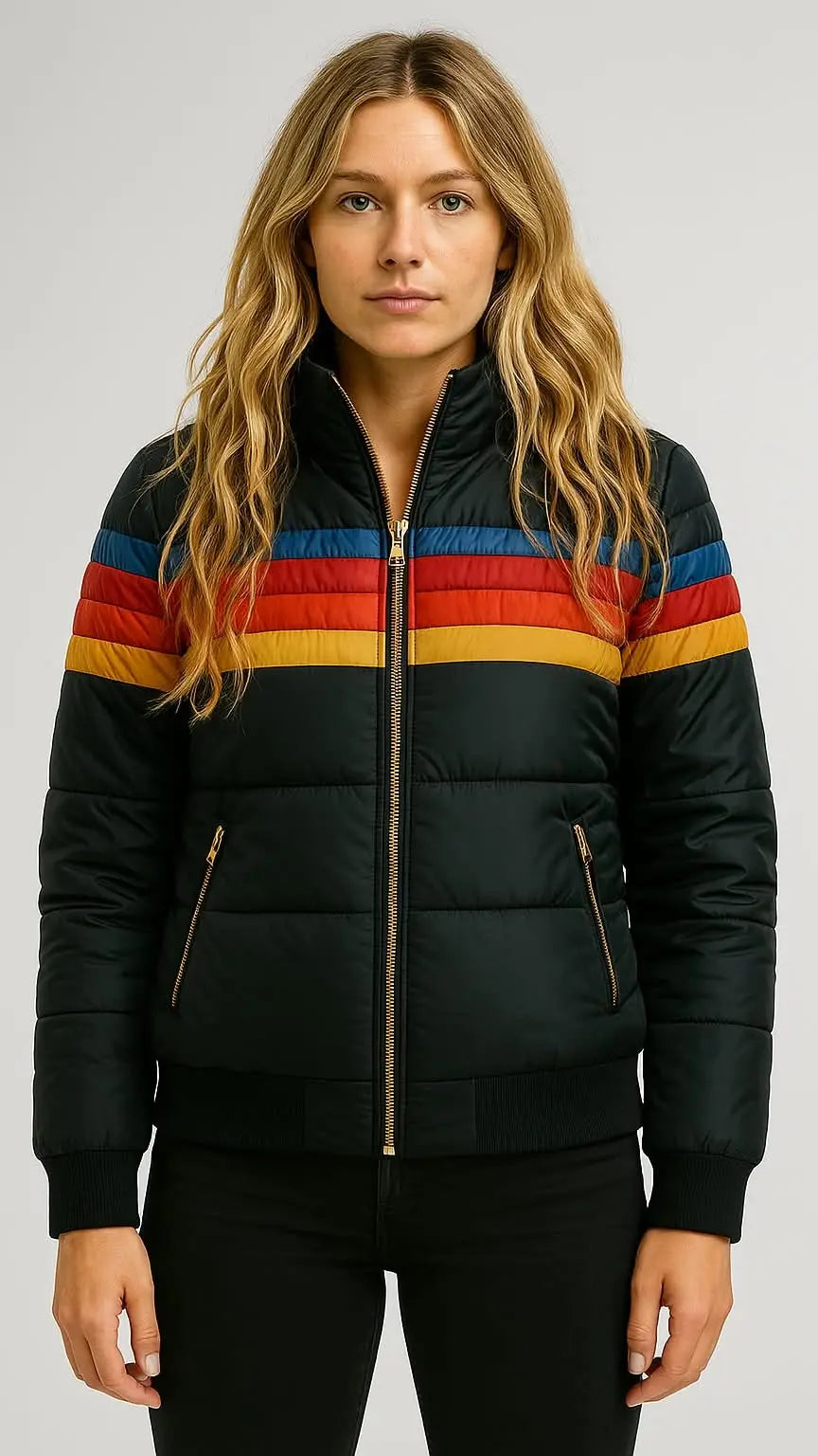 Stijlvol puffer jack