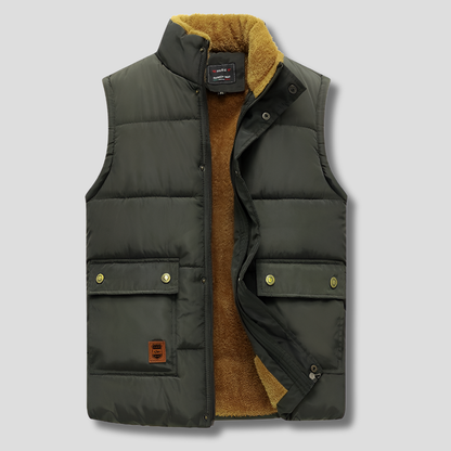Stijlvolle en lichte herenbodywarmer voor alle seizoenen