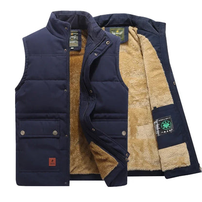 Stijlvolle en lichte herenbodywarmer voor alle seizoenen