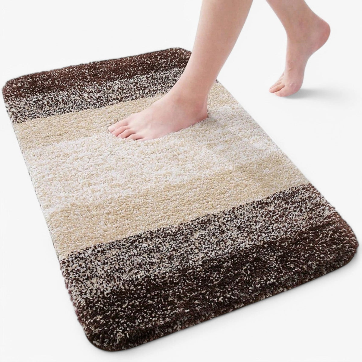 Super absorberende antislip badmat voor droge voeten in een oogwenk