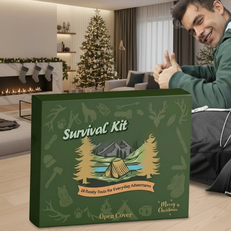 Survival Adventskalender met 24 Dagen Outdoor Gereedschap