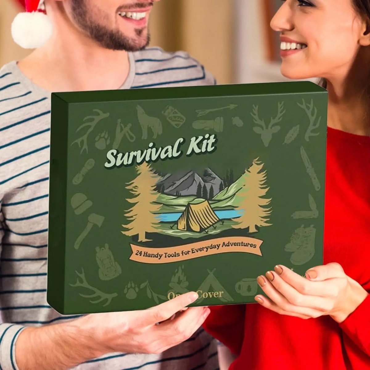 Survival Adventskalender met 24 Dagen Outdoor Gereedschap