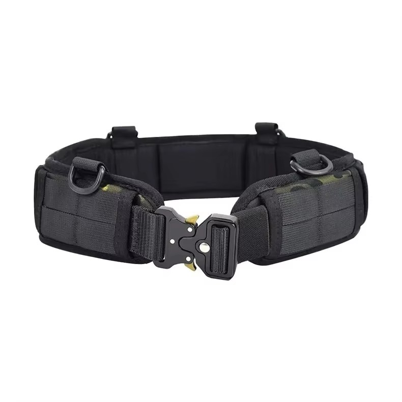 Tactische nylon riem met snelsluiting en metalen gesp voor outdoorsporten