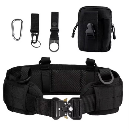 Tactische nylon riem met snelsluiting en metalen gesp voor outdoorsporten