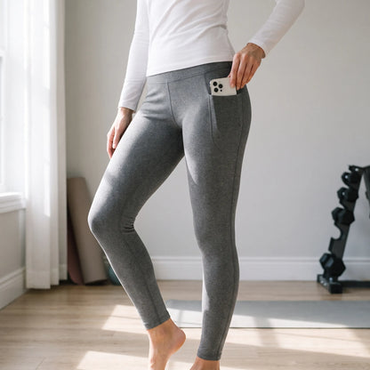 Thermo-wandellegging met hoge taille