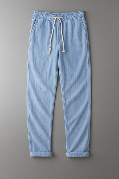 Image of Thijs | Heren Casual Broek met Trekkoord