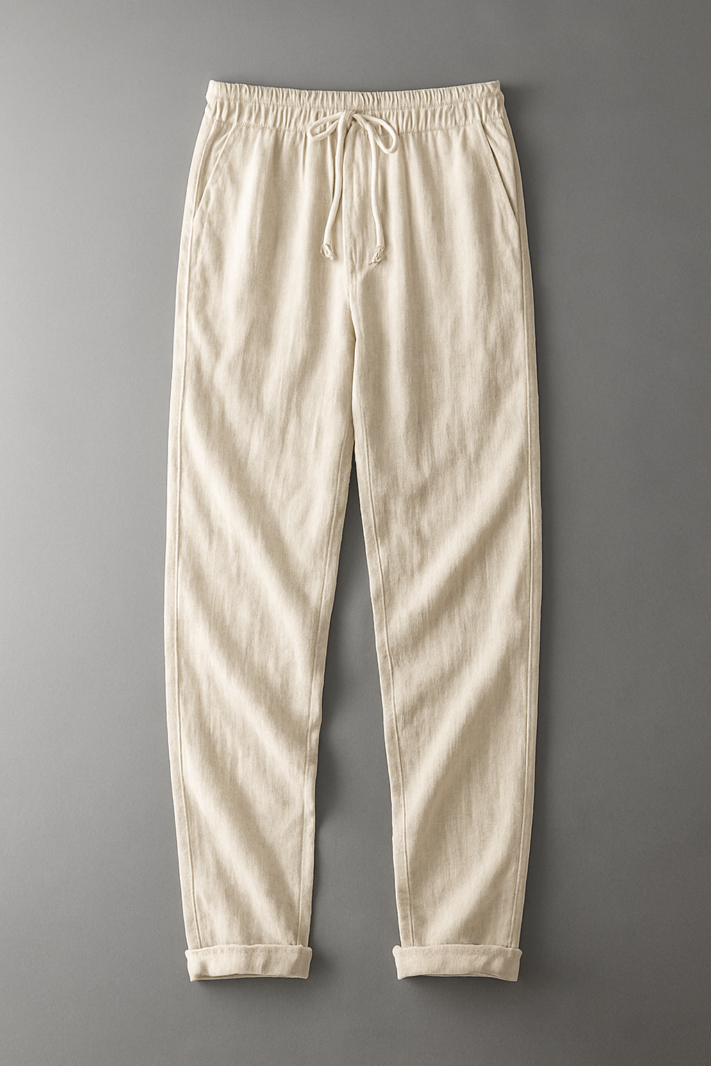 Image of Thijs | Heren Casual Broek met Trekkoord