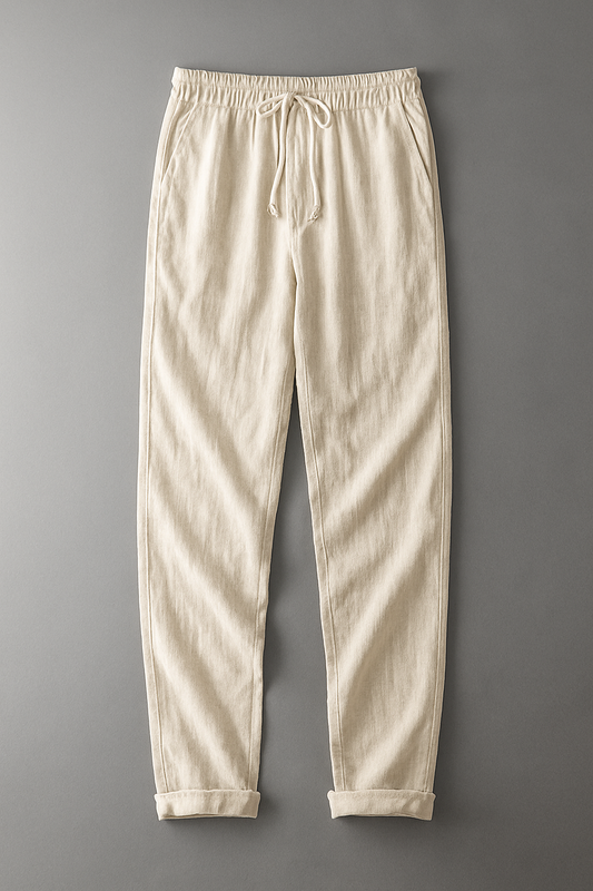 Image of Thijs | Heren Casual Broek met Trekkoord