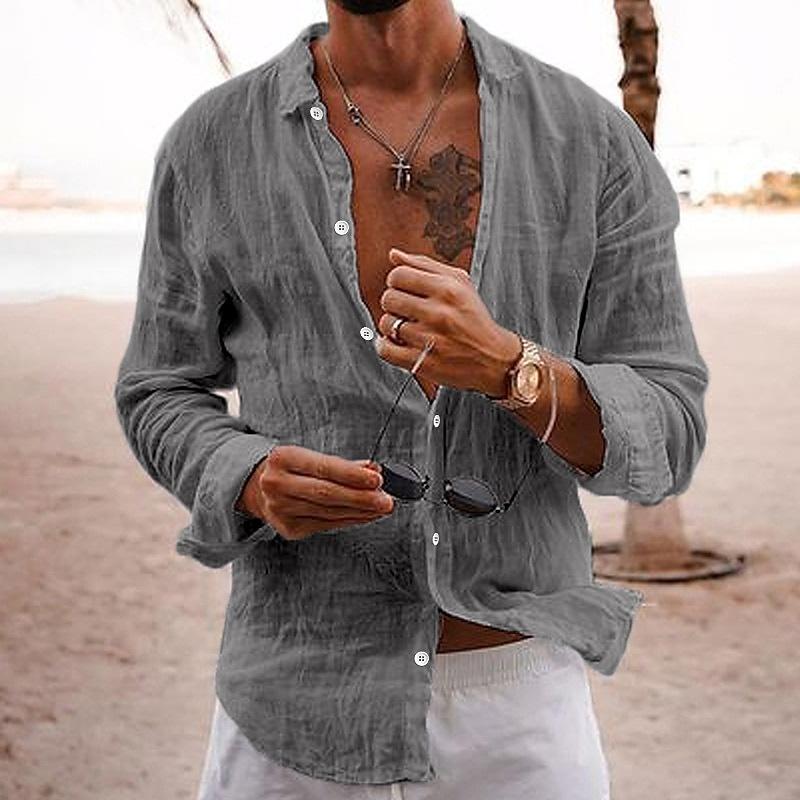 Image of Thom | Heren Casual Shirt met Lange Mouwen