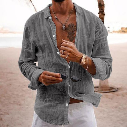 Image of Thom | Heren Casual Shirt met Lange Mouwen