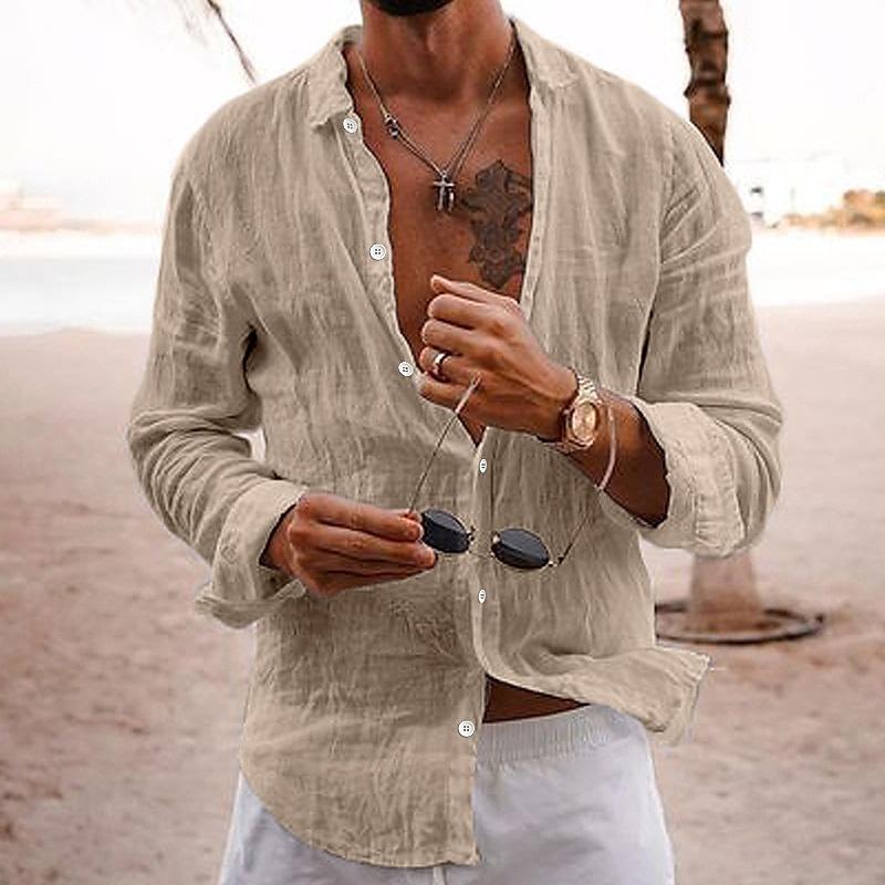 Image of Thom | Heren Casual Shirt met Lange Mouwen