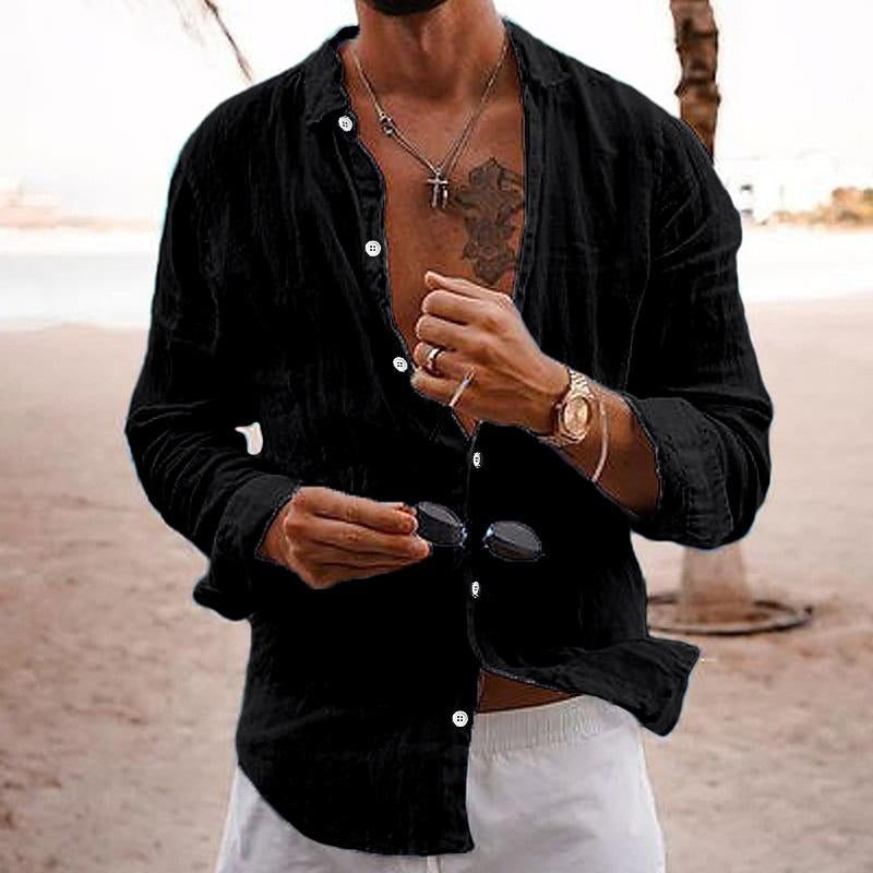 Image of Thom | Heren Casual Shirt met Lange Mouwen