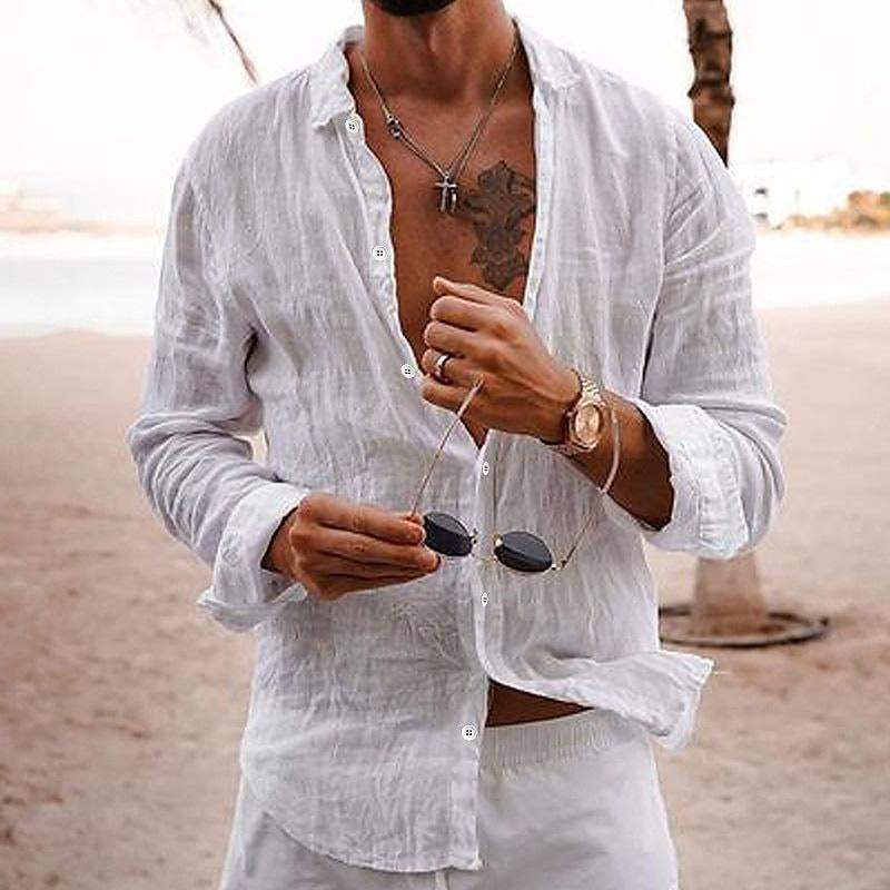 Image of Thom | Heren Casual Shirt met Lange Mouwen