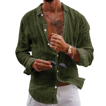 Image of Thom | Heren Casual Shirt met Lange Mouwen