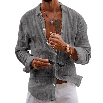 Image of Thom | Heren Casual Shirt met Lange Mouwen