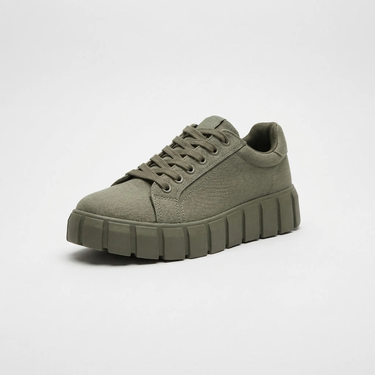 Tie-dye platformsneakers voor dames met grove zool