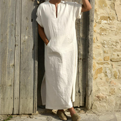 Image of Tijn | Heren Kaftan Long Shirt met Losse Pasvorm
