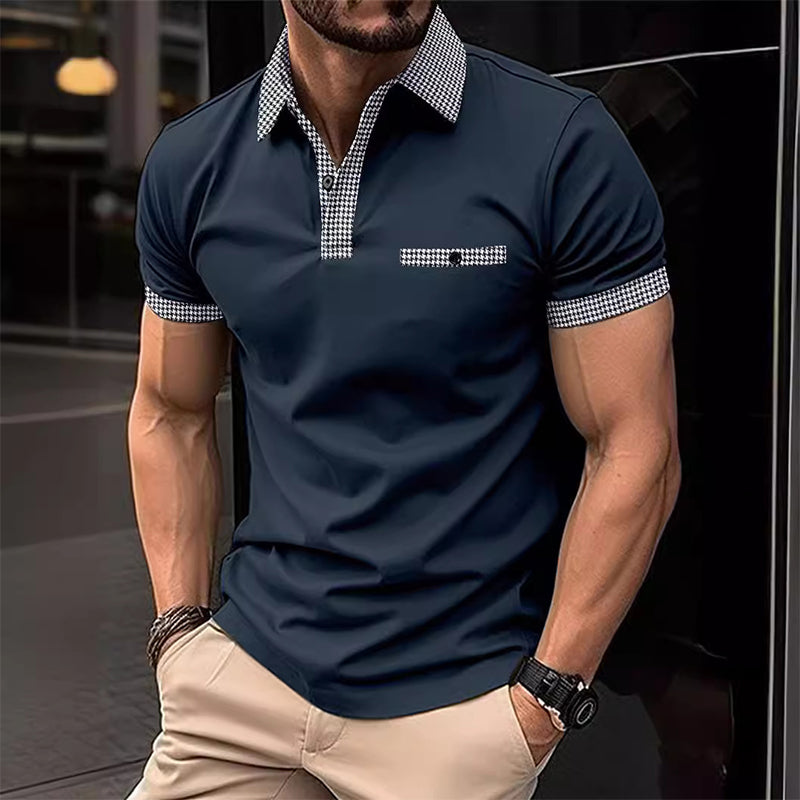 Image of Tim | Heren Polo Shirt met Korte Mouwen