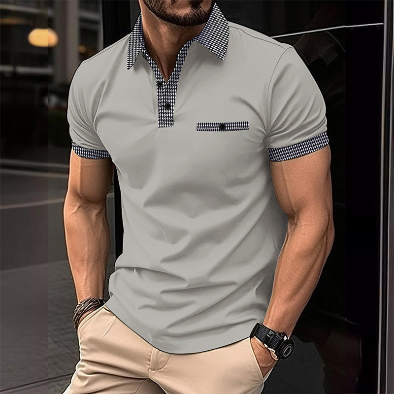 Image of Tim | Heren Polo Shirt met Korte Mouwen
