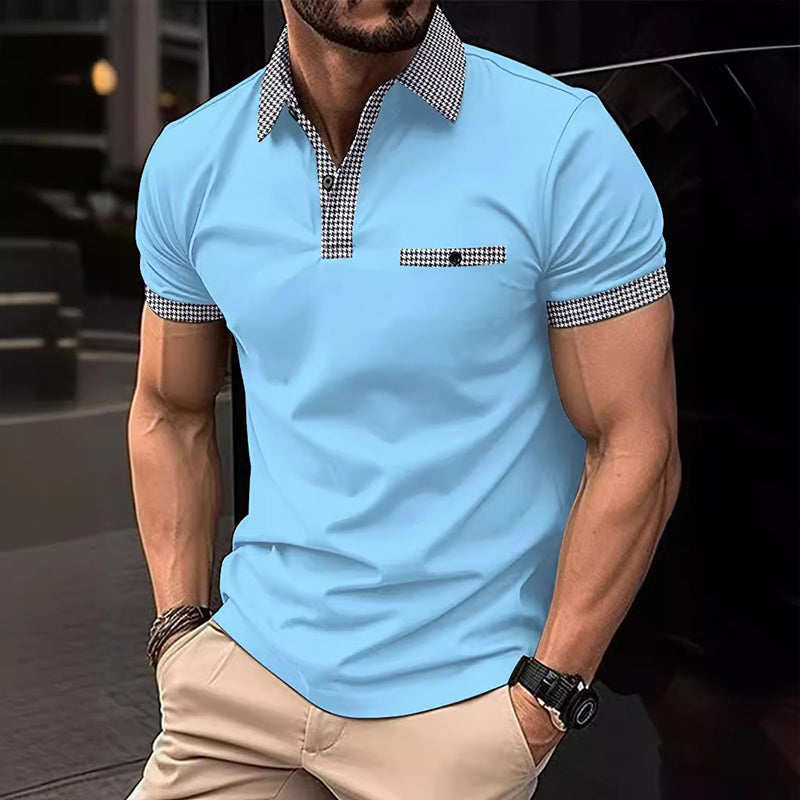 Image of Tim | Heren Polo Shirt met Korte Mouwen