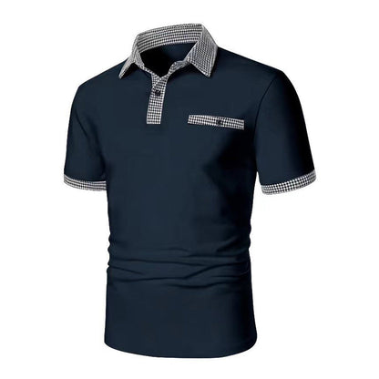 Image of Tim | Heren Polo Shirt met Korte Mouwen