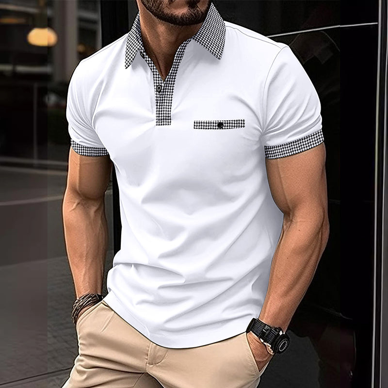 Image of Tim | Heren Polo Shirt met Korte Mouwen