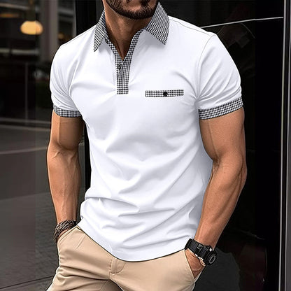 Image of Tim | Heren Polo Shirt met Korte Mouwen