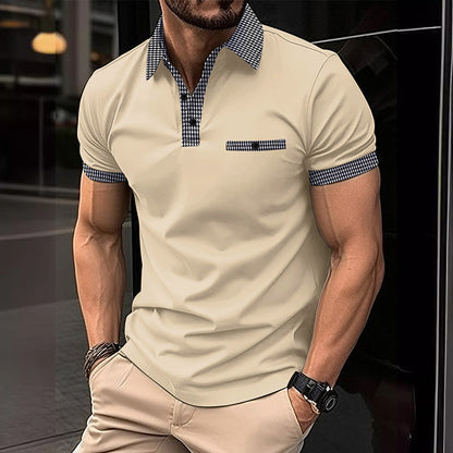 Image of Tim | Heren Polo Shirt met Korte Mouwen