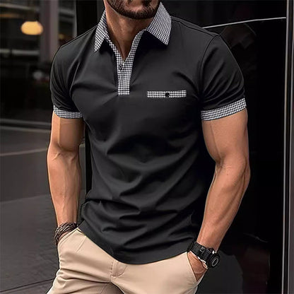 Image of Tim | Heren Polo Shirt met Korte Mouwen