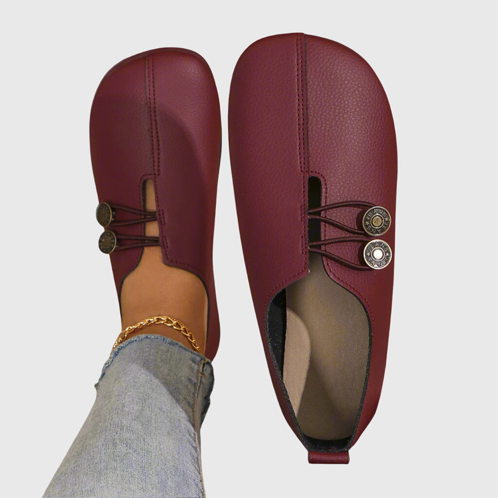 Image of Tina | Damen Slip-On Spitz zulaufende Ballerinas