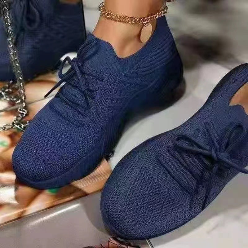 Image of Tineke | Dames Veterschoenen - Atletische Sneakers