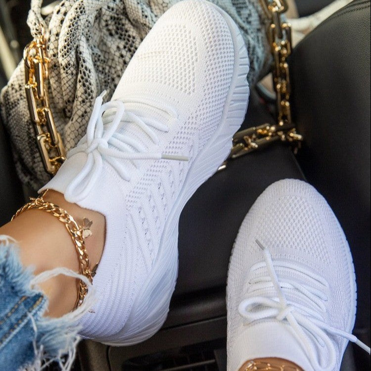 Image of Tineke | Dames Veterschoenen - Atletische Sneakers