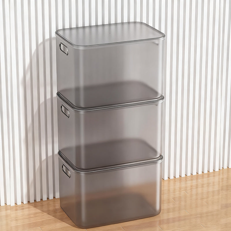 Transparante kunststof opbergbox