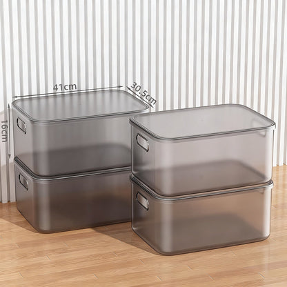 Transparante kunststof opbergbox