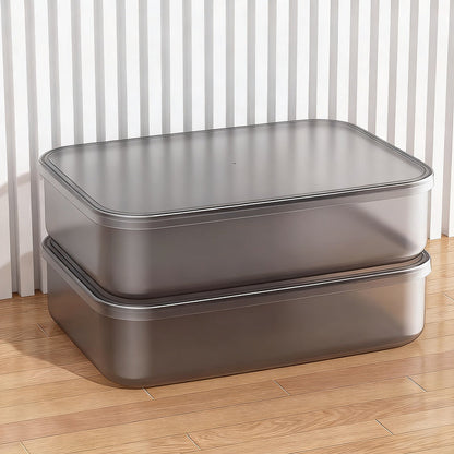 Transparante kunststof opbergbox
