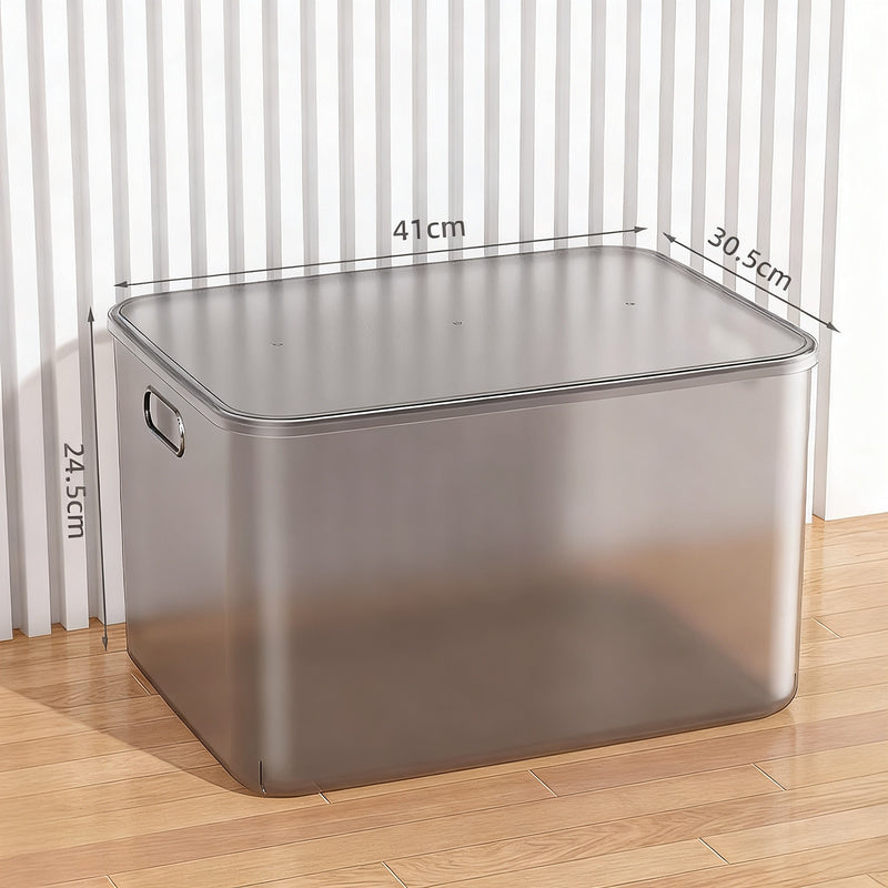 Transparante kunststof opbergbox