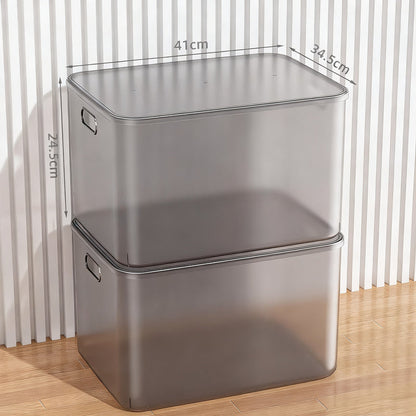 Transparante kunststof opbergbox