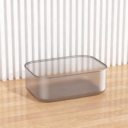 Transparante kunststof opbergbox