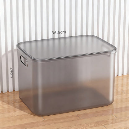 Transparante kunststof opbergbox