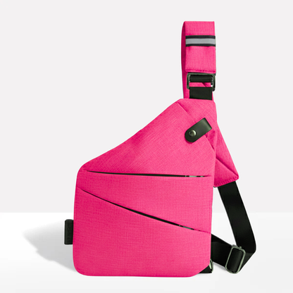 Unisex anti-diefstal crossbodytas met RFID-bescherming