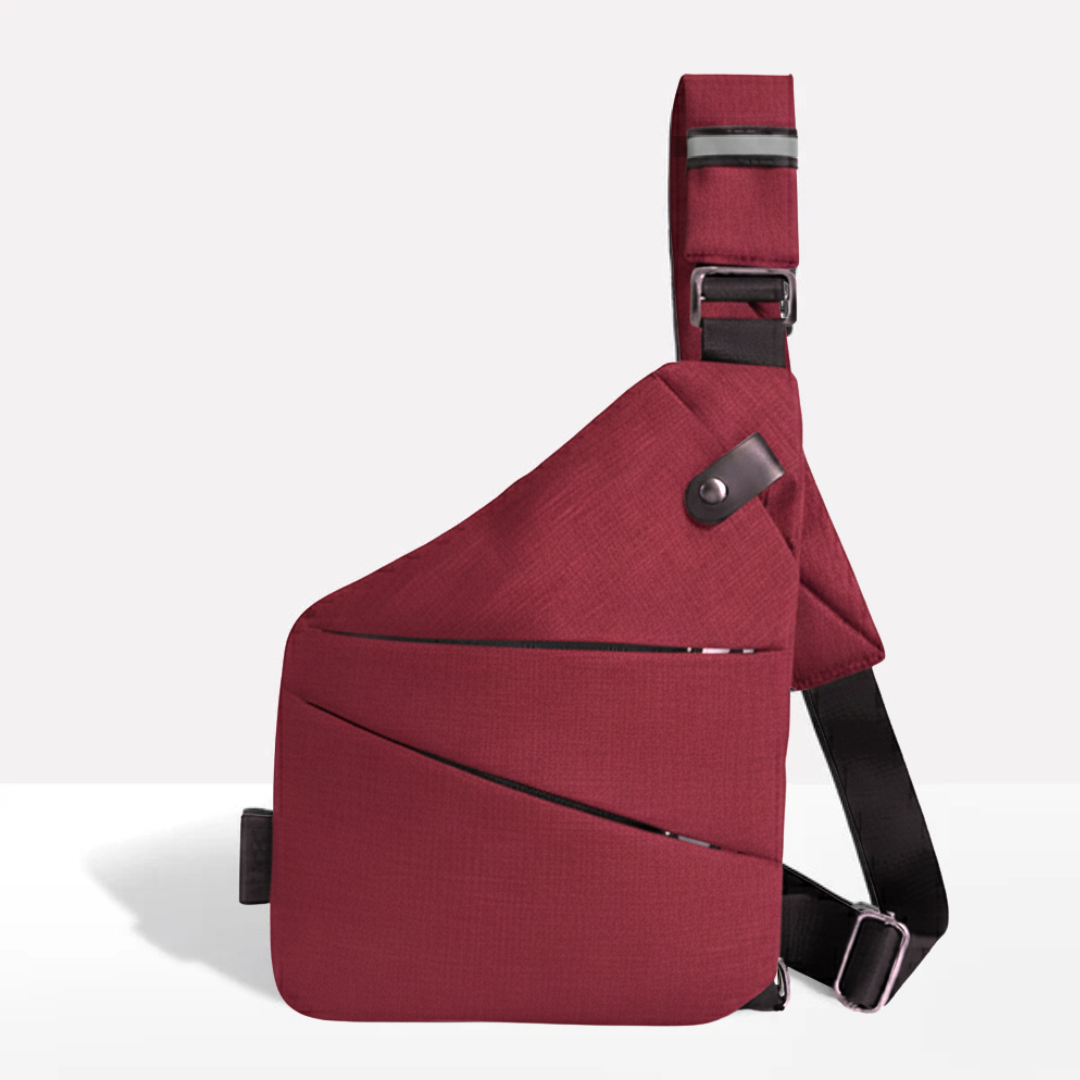 Unisex anti-diefstal crossbodytas met RFID-bescherming