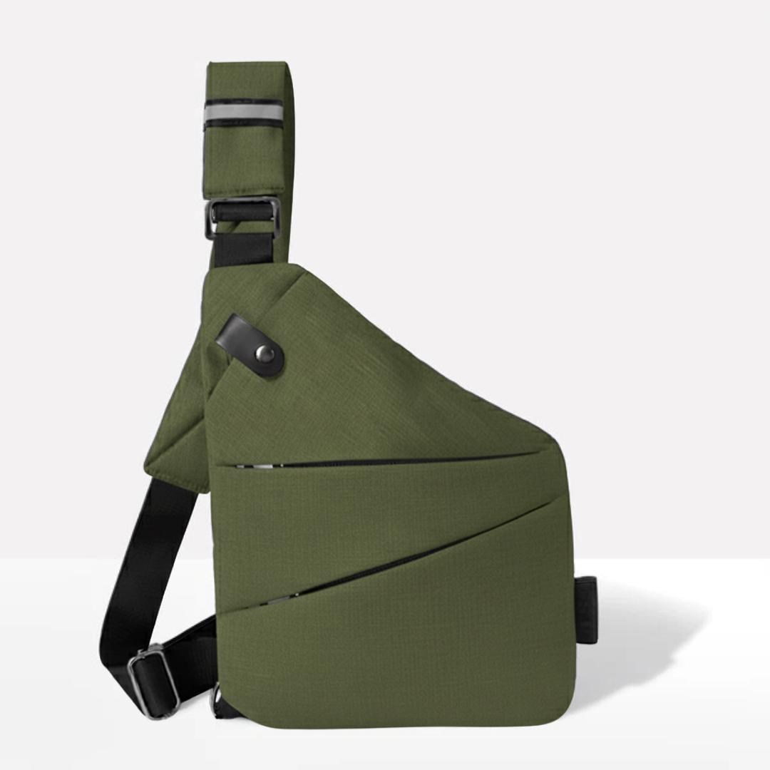 Unisex anti-diefstal crossbodytas met RFID-bescherming