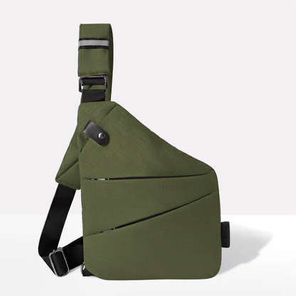 Unisex anti-diefstal crossbodytas met RFID-bescherming