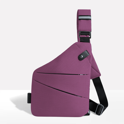 Unisex anti-diefstal crossbodytas met RFID-bescherming