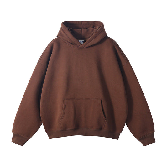 Unisex loose-fit hoodie van biologisch katoen met kangoeroezak