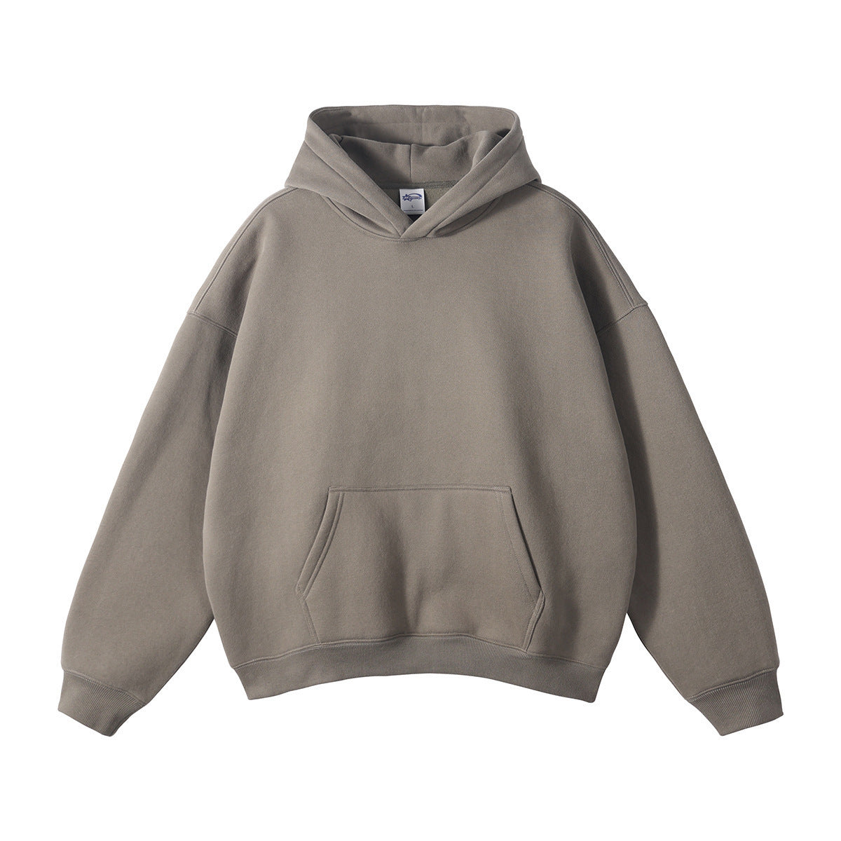Unisex loose-fit hoodie van biologisch katoen met kangoeroezak