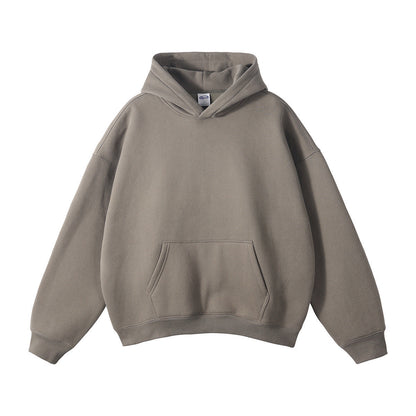Unisex loose-fit hoodie van biologisch katoen met kangoeroezak