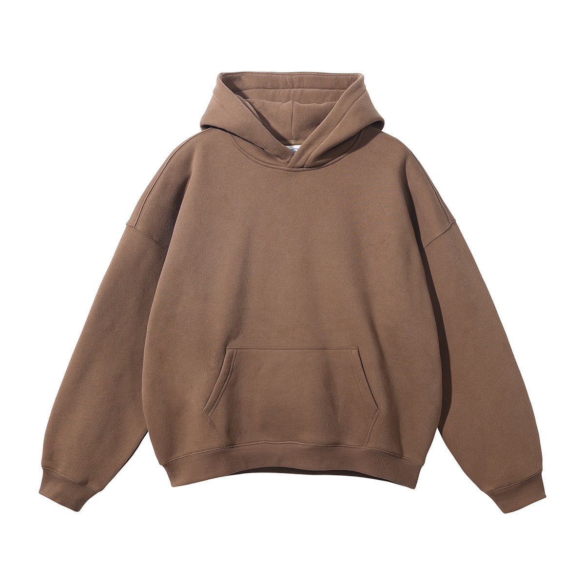 Unisex loose-fit hoodie van biologisch katoen met kangoeroezak
